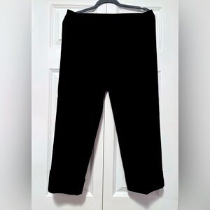 Classic Black Cropped Pants